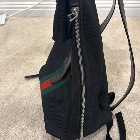 Gucci Black Technocanvas Backpack with adjustable straps - Picture 5 of 8